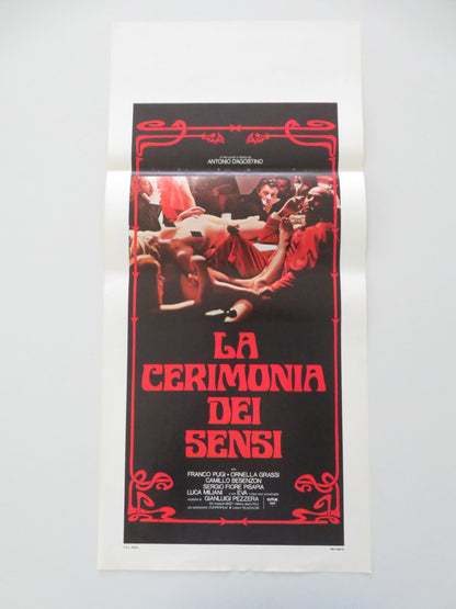 The Ceremony of the Senses Italian Locandina Poster Franco Pugi Grassi 1979 Movie posters