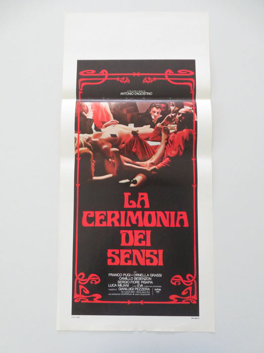 The Ceremony of the Senses Italian Locandina Poster Franco Pugi Grassi 1979 Movie posters