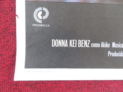 THE CHALLENGE SPANISH POSTER SCOTT GLENN TOSHIRO MIFUNE 1982 Rendezvous Cinema Movie posters