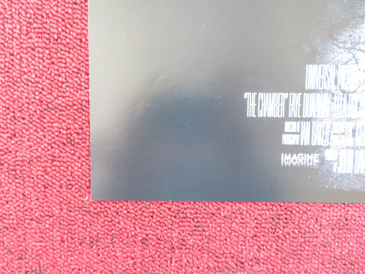 THE CHAMBER VHS VIDEO POSTER CHRIS O'DONNELL GENE HACKMAN 1996 Rendezvous Cinema Movie posters