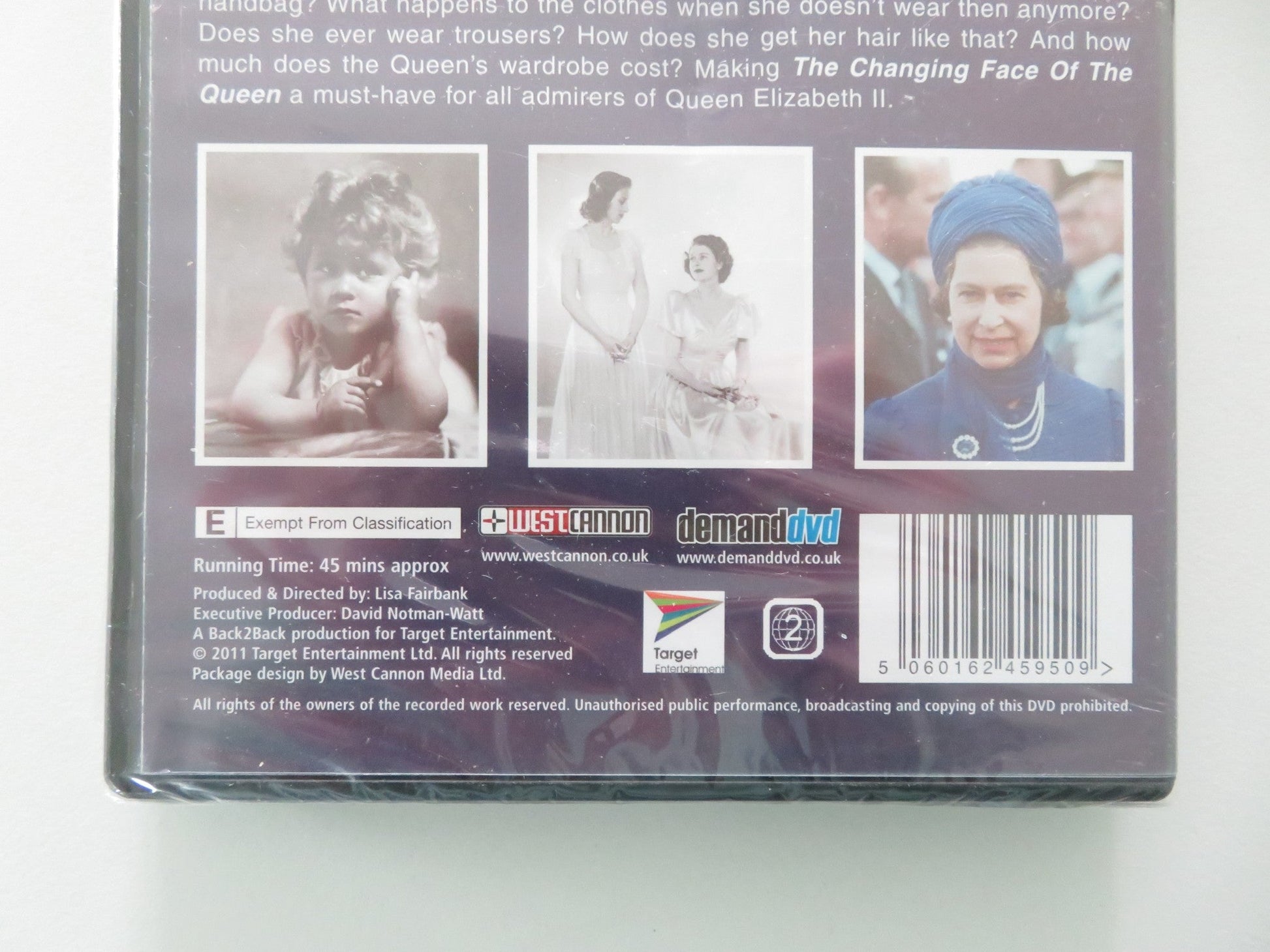 The Changing Face of the Queen (DVD) Queen Elizabeth II 2011 Region 2 Movie posters