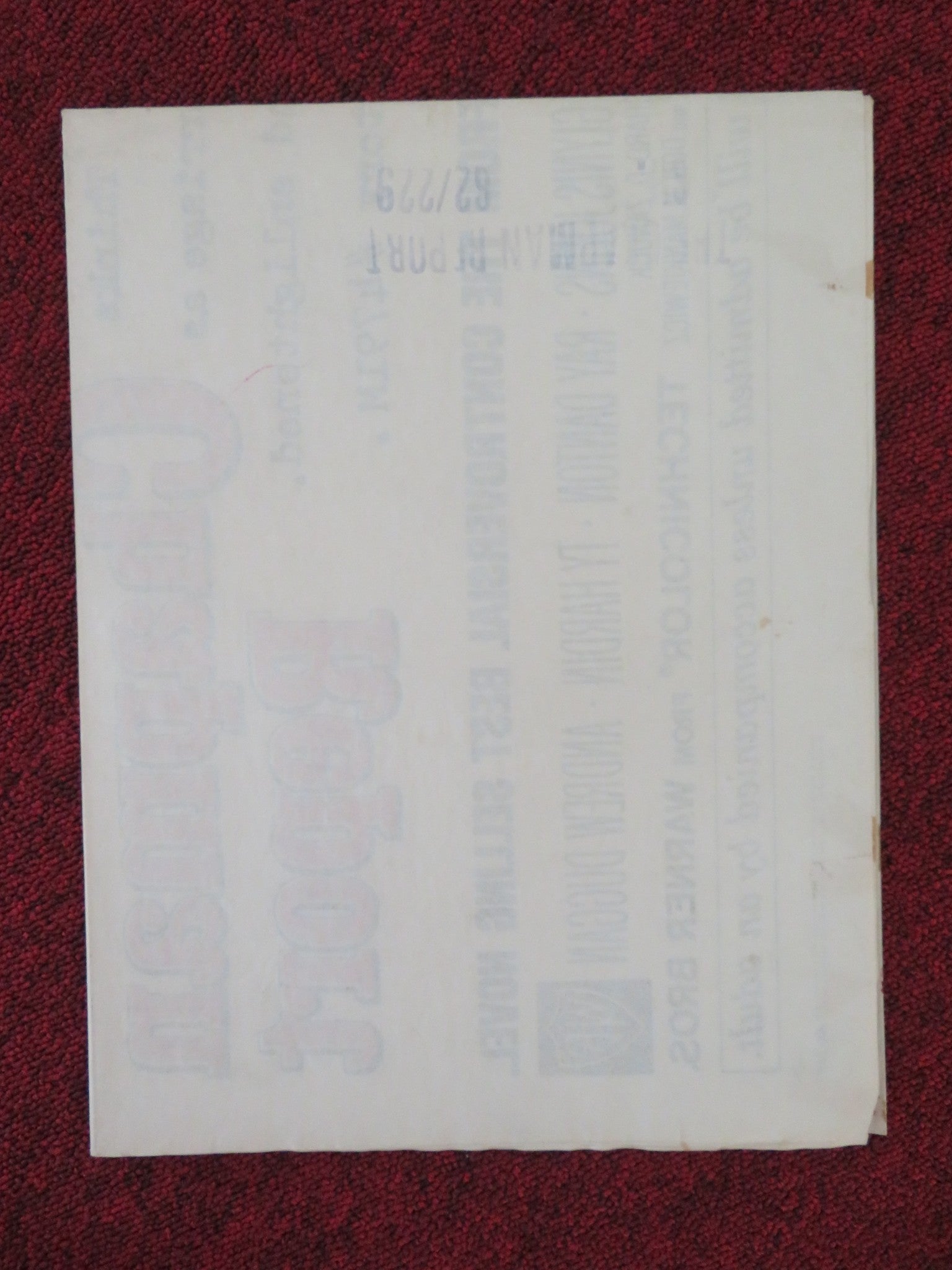 THE CHAPMAN REPORT FOLDED US ONE SHEET POSTER SHELLEY WINTERS JANE FONDA 1962 Movie posters