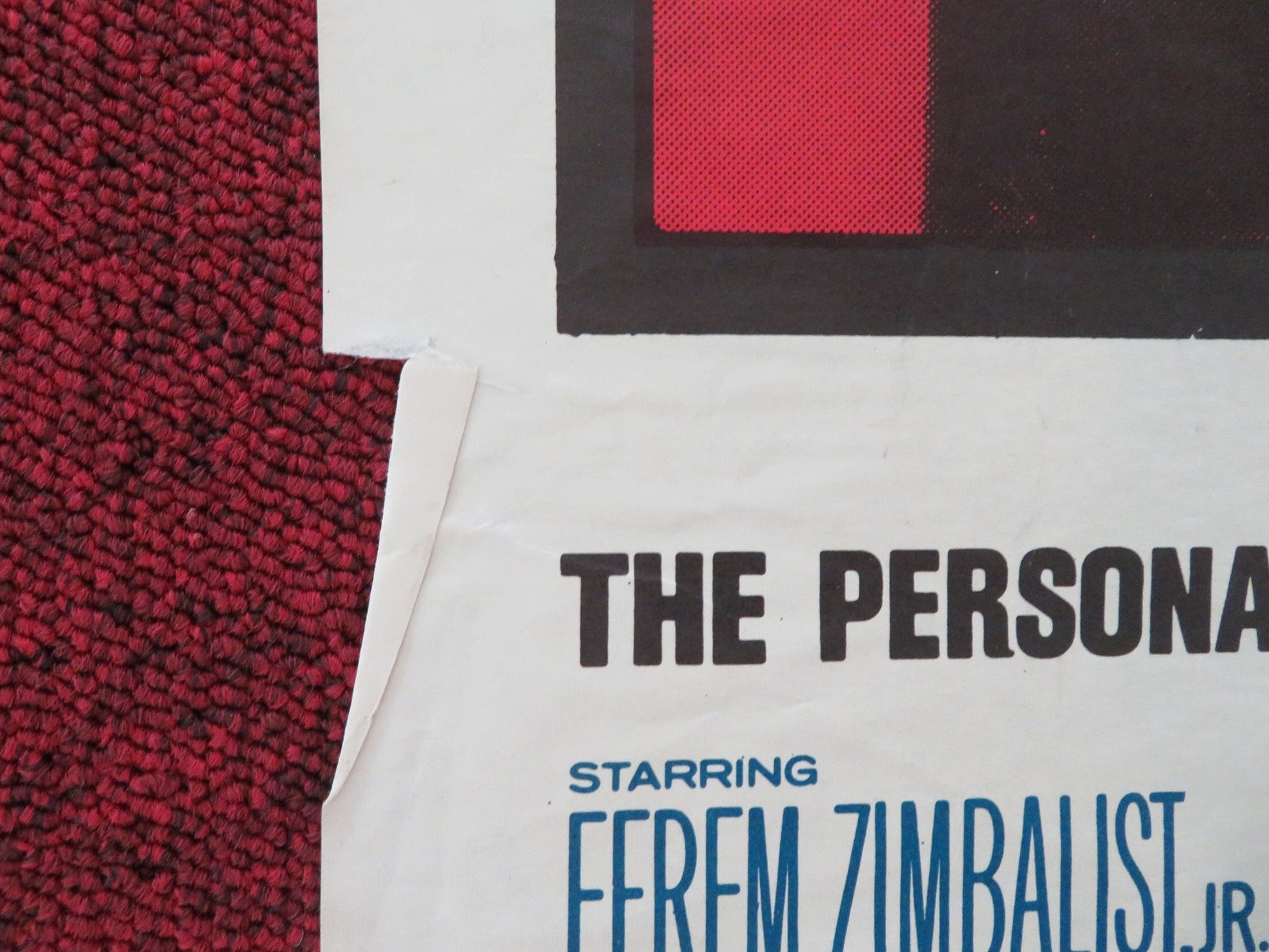 THE CHAPMAN REPORT FOLDED US ONE SHEET POSTER SHELLEY WINTERS JANE FONDA 1962 Movie posters
