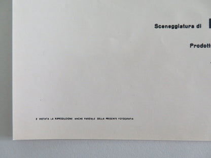 THE CHASE - B ITALIAN FOTOBUSTA POSTER MARLON BRANDO JANE FONDA REDFORD R1970S Rendezvous Cinema Movie posters