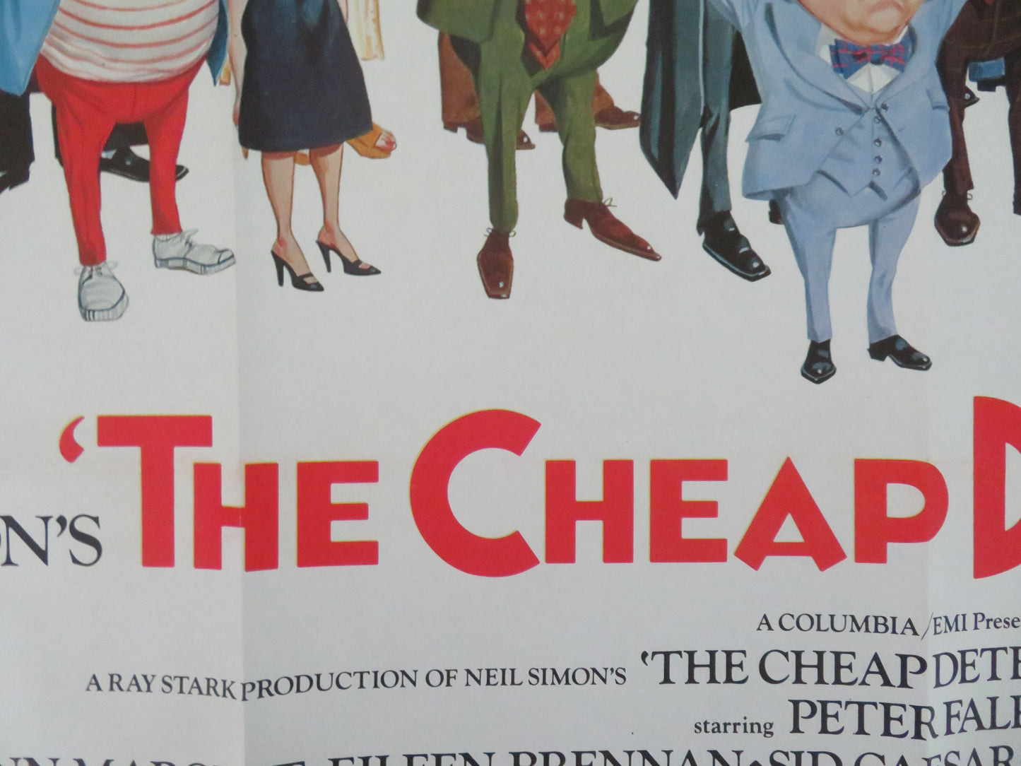 The Cheap Detective UK Quad Rolled Poster Peter Falk Ann-Margret 1978 Movie posters