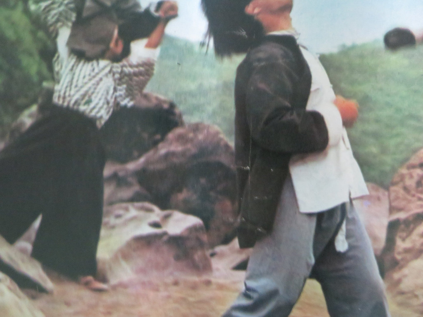 THE CHINESE MECHANIC ITALIAN FOTOBUSTA POSTER BARRY CHAN TING MENG 1976 Rendezvous Cinema Movie posters