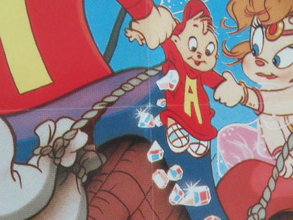 THE CHIPMUNK ADVENTURE FRENCH POSTER ROLLED BAGDASARIAN JR. JANICE KARMAN 1986 Movie posters