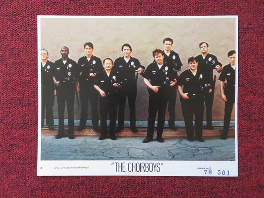 THE CHOIRBOYS - 3 LOBBY CARD CHARLES DURNING PERRY KING 1978 Rendezvous Cinema Movie posters
