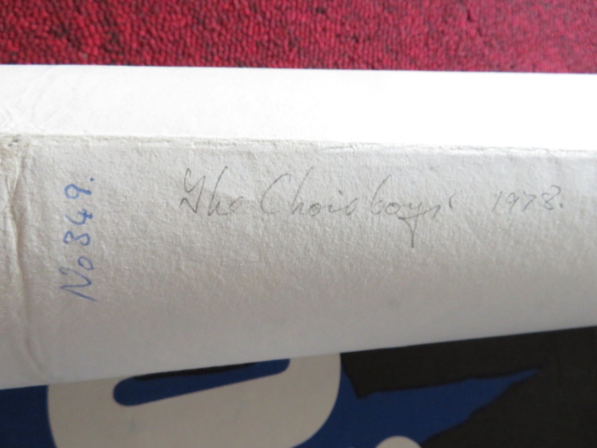 THE CHOIRBOYS UK QUAD ROLLED POSTER CHARLES DUNNING RANDY QUAID 1977 Rendezvous Cinema Movie posters