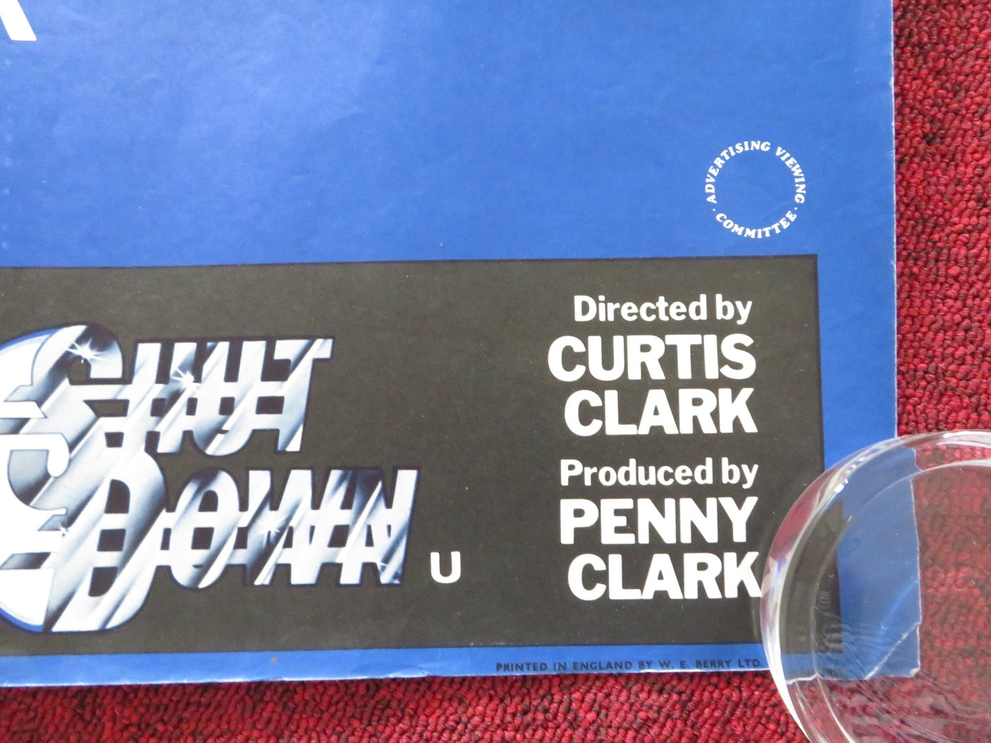 THE CHOIRBOYS UK QUAD ROLLED POSTER CHARLES DUNNING RANDY QUAID 1977 Rendezvous Cinema Movie posters