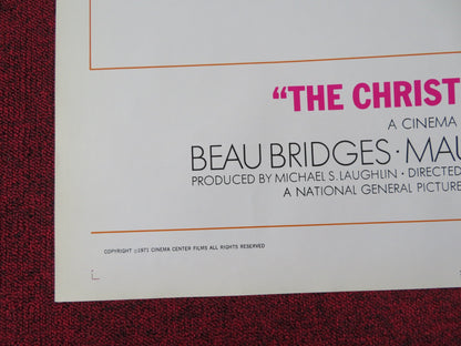 THE CHRISTIAN LICORICE STORE FOLDED US ONE SHEET POSTER BEAU BRIDGES 1971 Rendezvous Cinema Movie posters