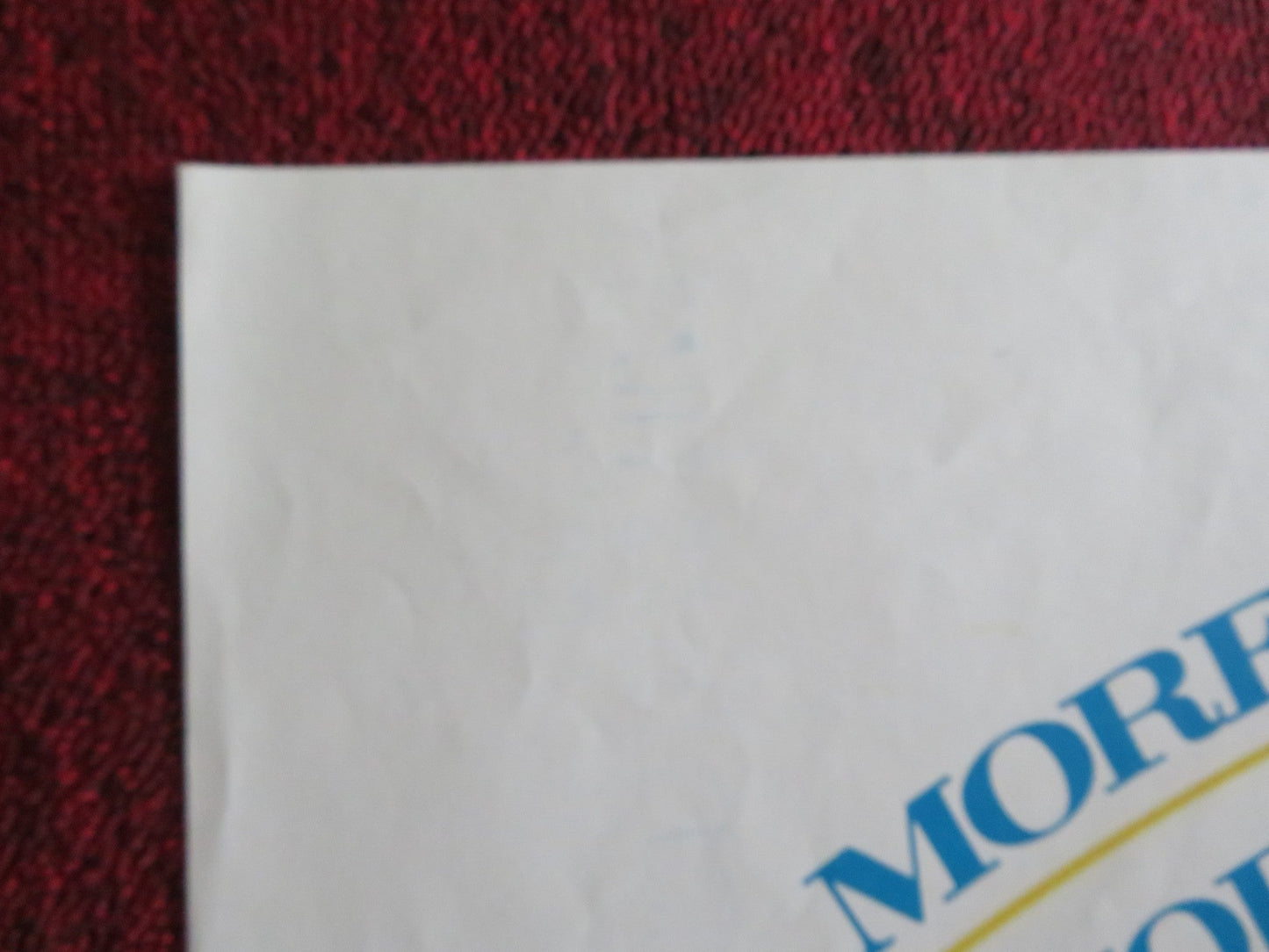 THE CHRISTMAS THE ALMOST WASN'T - B FOLDED US ONE SHEET POSTER PAUL TRIPP 1966 Rendezvous Cinema Movie posters