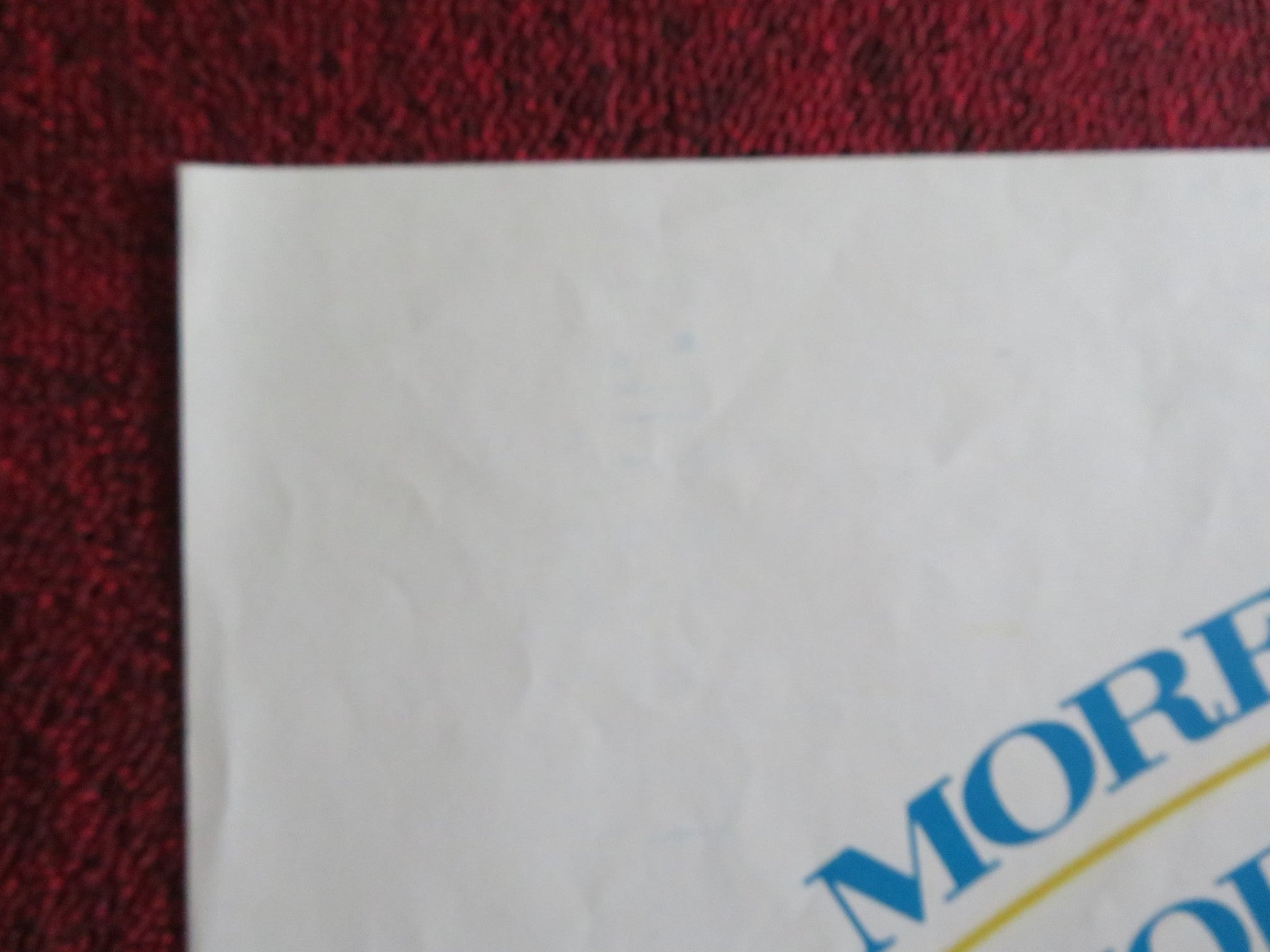 THE CHRISTMAS THE ALMOST WASN'T - B FOLDED US ONE SHEET POSTER PAUL TRIPP 1966 Rendezvous Cinema Movie posters