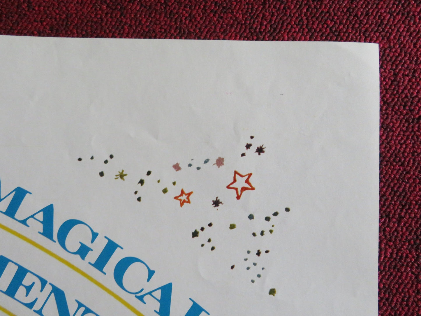 THE CHRISTMAS THE ALMOST WASN'T - B FOLDED US ONE SHEET POSTER PAUL TRIPP 1966 Rendezvous Cinema Movie posters