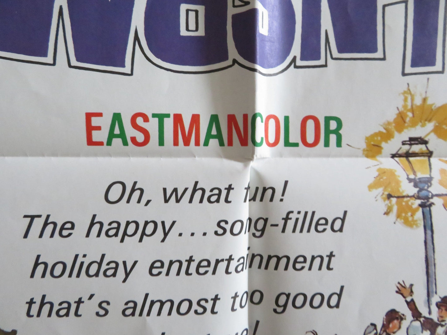 THE CHRISTMAS THE ALMOST WASN'T - B FOLDED US ONE SHEET POSTER PAUL TRIPP 1966 Rendezvous Cinema Movie posters