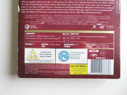 THE CHRONICLES OF NARNIA - THE LION, THE WITCH... (DVD) 2005 REGION 2 - Rendezvous Cinema
