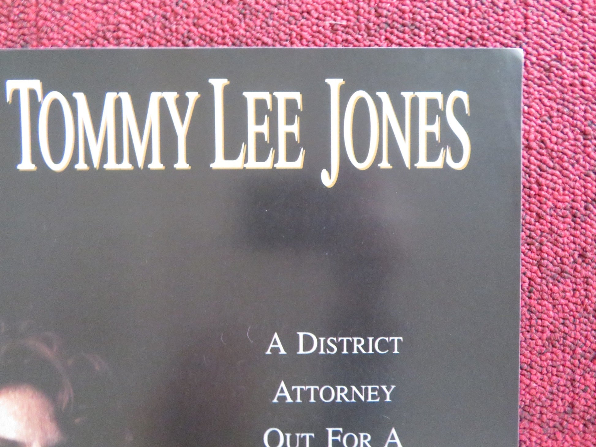 THE CLIENT - B VHS VIDEO POSTER SUSAN SARANDON TOMMY LEE JONES 1994 Rendezvous Cinema Movie posters