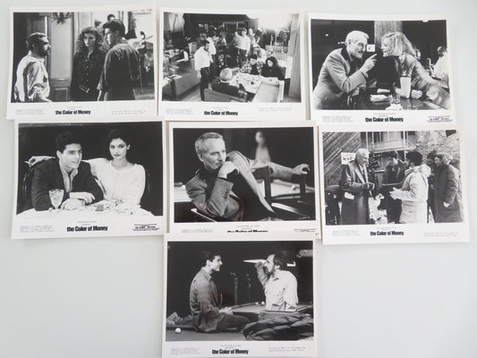 The Color of Money - A Movie Still Photo Lot Of 7 Tom Cruise Paul Newman 1986 Movie posters