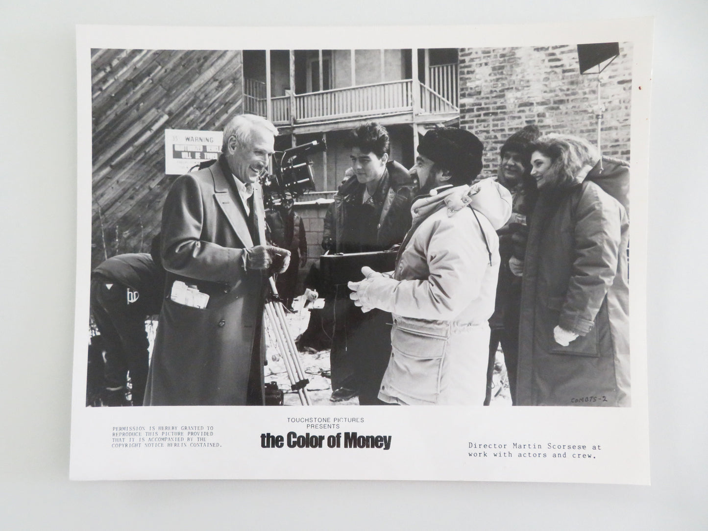 The Color of Money - A Movie Still Photo Lot Of 7 Tom Cruise Paul Newman 1986 Movie posters