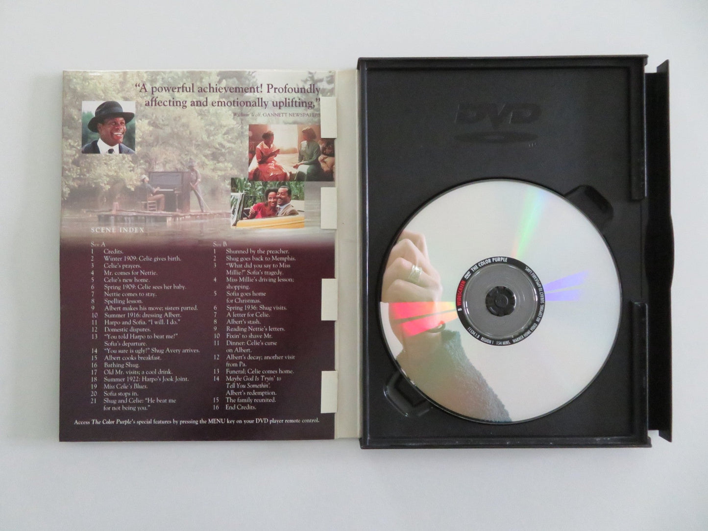 The Color Purple (DVD) Danny Glover Whoopi Goldberg 1985 Region 1 Movie posters