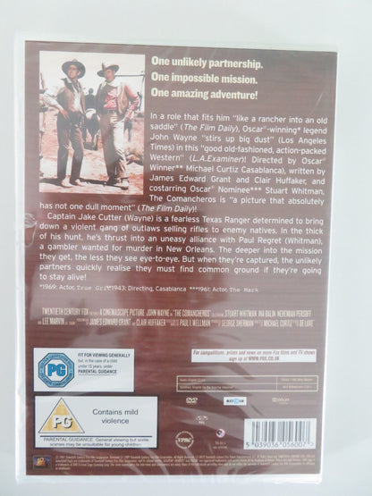 THE COMANCHEROS (DVD) JOHN WAYNE STUART WHITMAN 1961 REGION 2 Movie posters