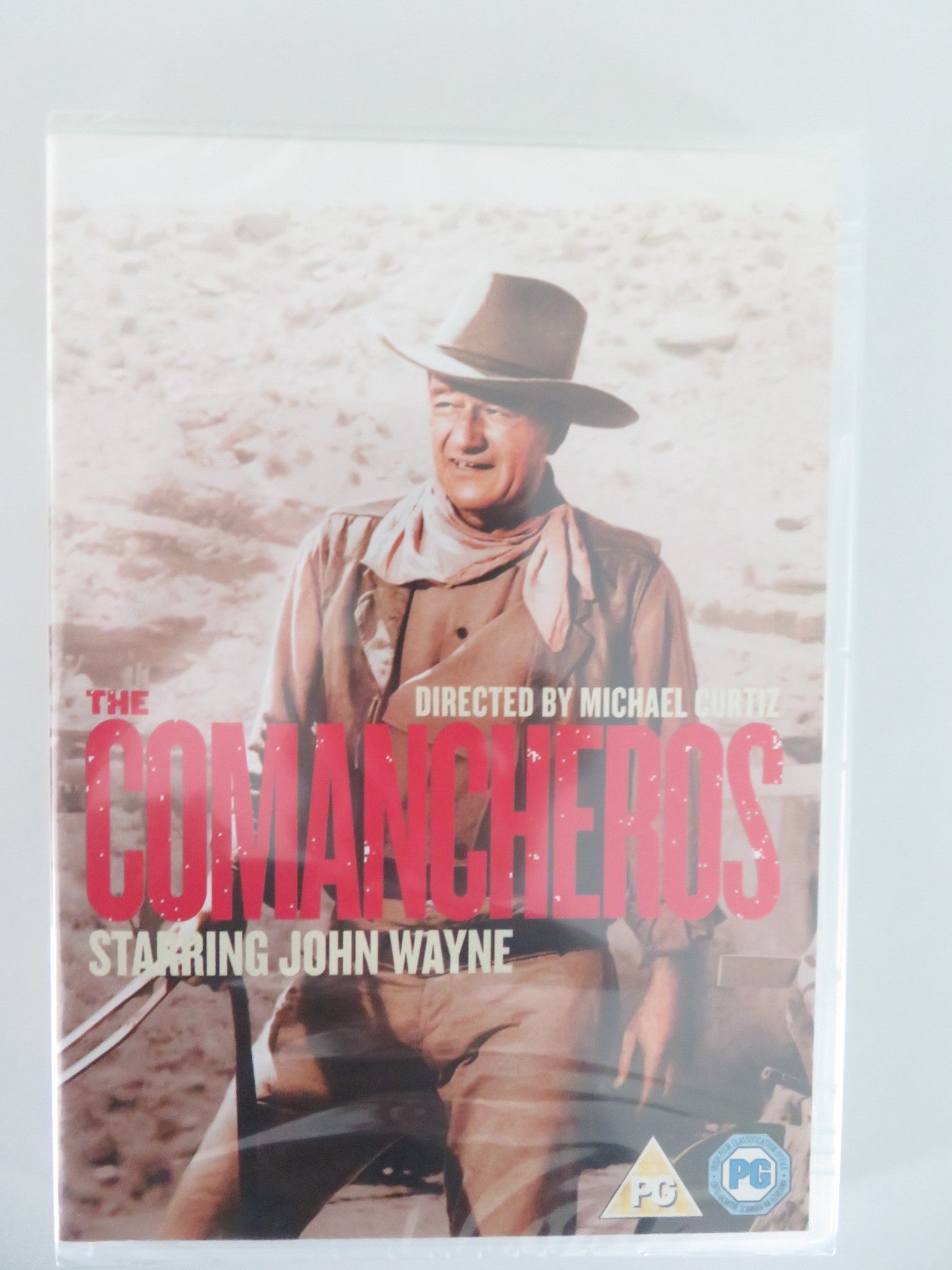 THE COMANCHEROS (DVD) JOHN WAYNE STUART WHITMAN 1961 REGION 2 Movie posters