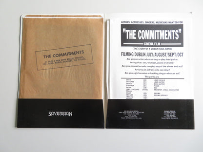 THE COMMITMENTS PRESS KIT 1991 ROBERT ARKINS COLM MEANEY SEAN HUGHES Movie posters