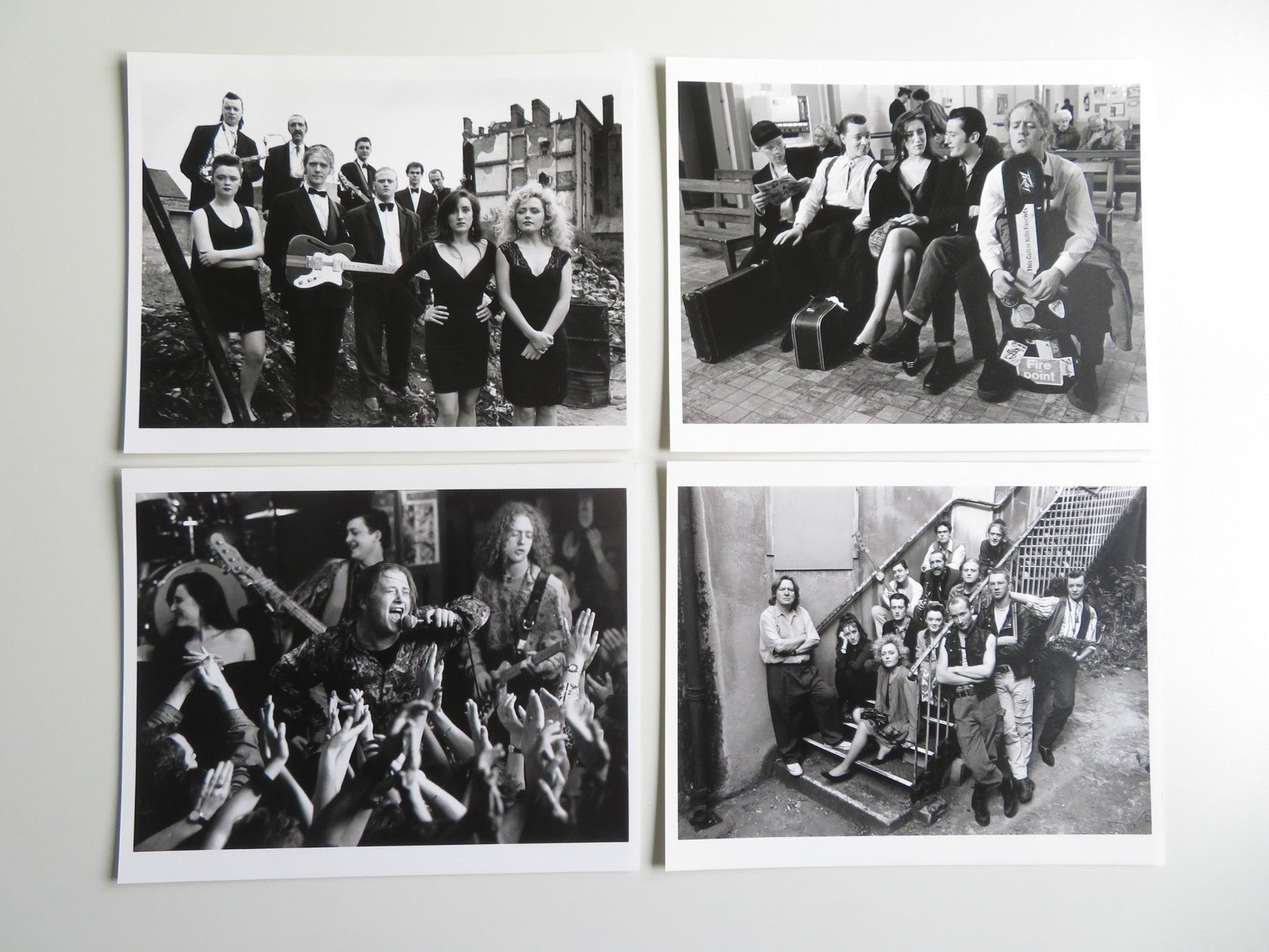 THE COMMITMENTS PRESS KIT 1991 ROBERT ARKINS COLM MEANEY SEAN HUGHES Movie posters
