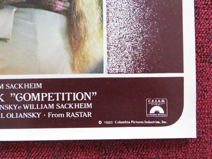 THE COMPETITION - A ITALIAN FOTOBUSTA POSTER RICHARD DREYFUSS AMY IRVING 1980 Rendezvous Cinema Movie posters