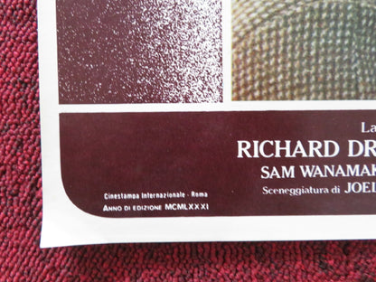 THE COMPETITION - A ITALIAN FOTOBUSTA POSTER RICHARD DREYFUSS AMY IRVING 1980 Rendezvous Cinema Movie posters