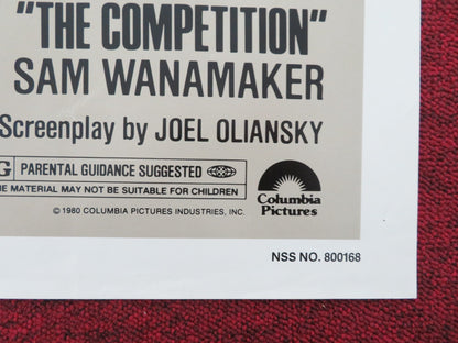 The Competition Folded US One Sheet Poster Richard Dreyfuss Amy Irving 1980 Movie posters