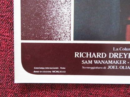 THE COMPETITION - G ITALIAN FOTOBUSTA POSTER RICHARD DREYFUSS AMY IRVING 1980 Rendezvous Cinema Movie posters