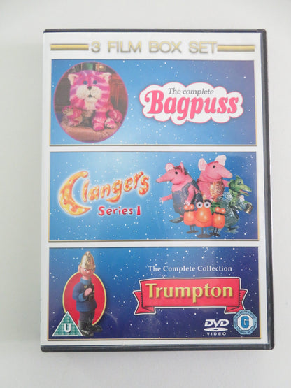 The Complete Bagpuss, Clangers series 1, and Trumpton Complete... (DVD) Region 2 Movie posters