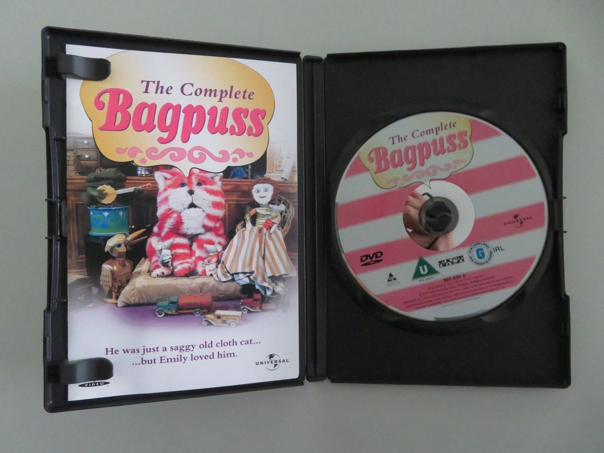 THE COMPLETE BAGPUSS (DVD) OLIVER POSTGATE SANDRA KERR 1974 REGION 2 Movie posters