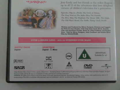 THE COMPLETE BAGPUSS (DVD) OLIVER POSTGATE SANDRA KERR 1974 REGION 2 Movie posters