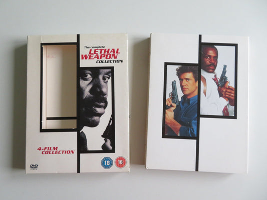 THE COMPLETE LETHAL WEAPON COLLECTION - 4 DISC (DVD) GIBSON GLOVER 1987 REGION 2 Movie posters