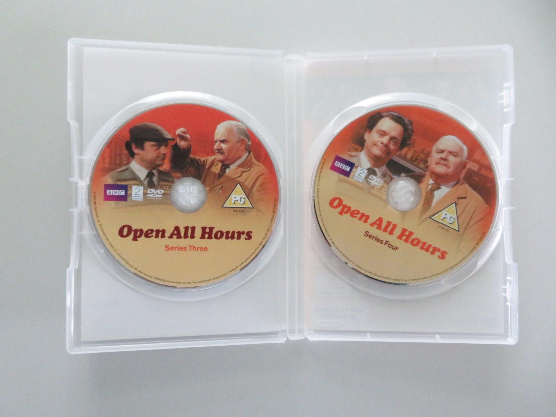 THE COMPLETE OPEN ALL HOURS SERIES ONE TO FOUR (DVD BOXSET) 1976 REGION 2, 4 Movie posters