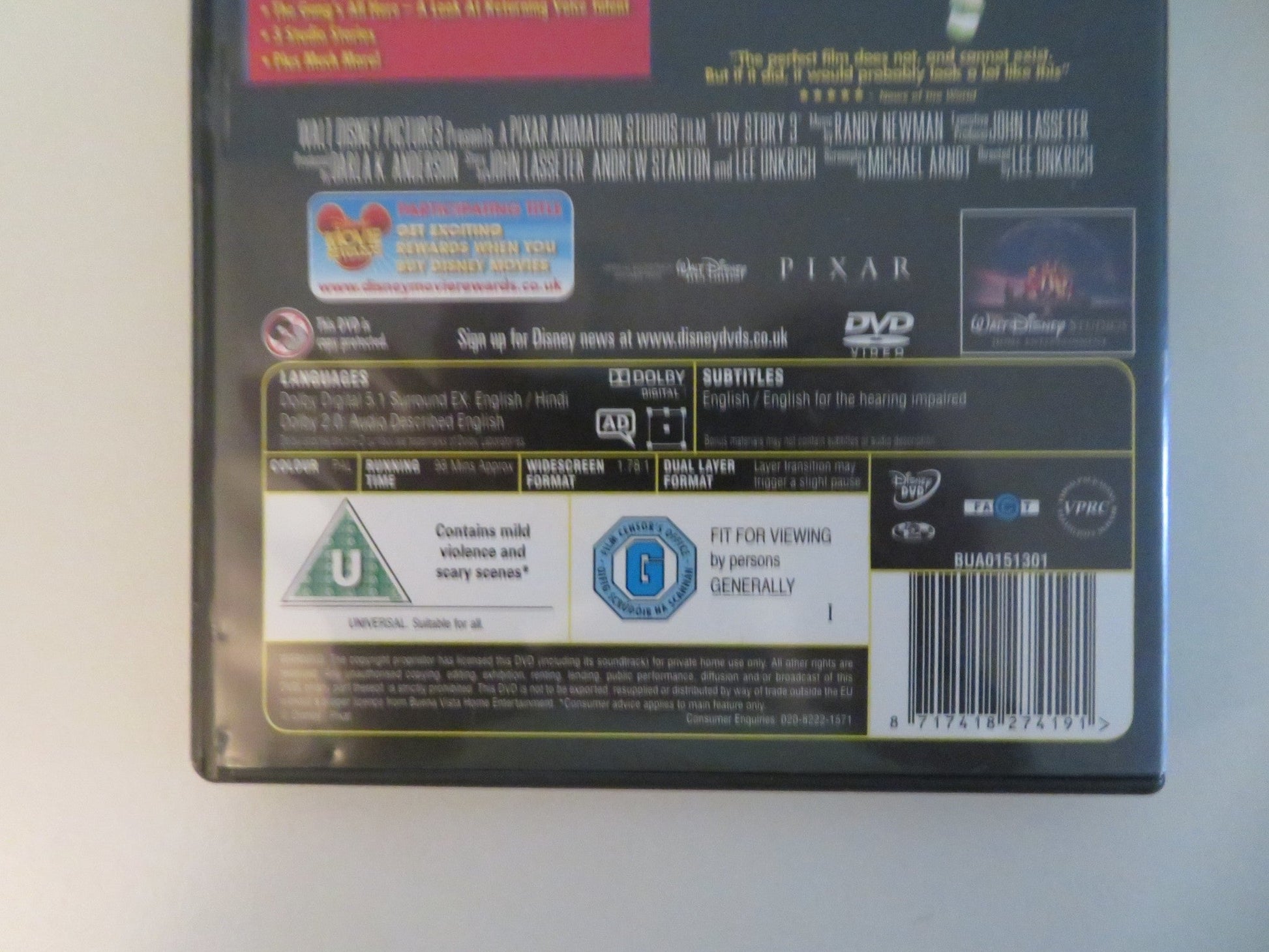 THE COMPLETE TOY STORY COLLECTION (DVD BOXSET) DISNEY TOM HANKS REGION 2 Movie posters