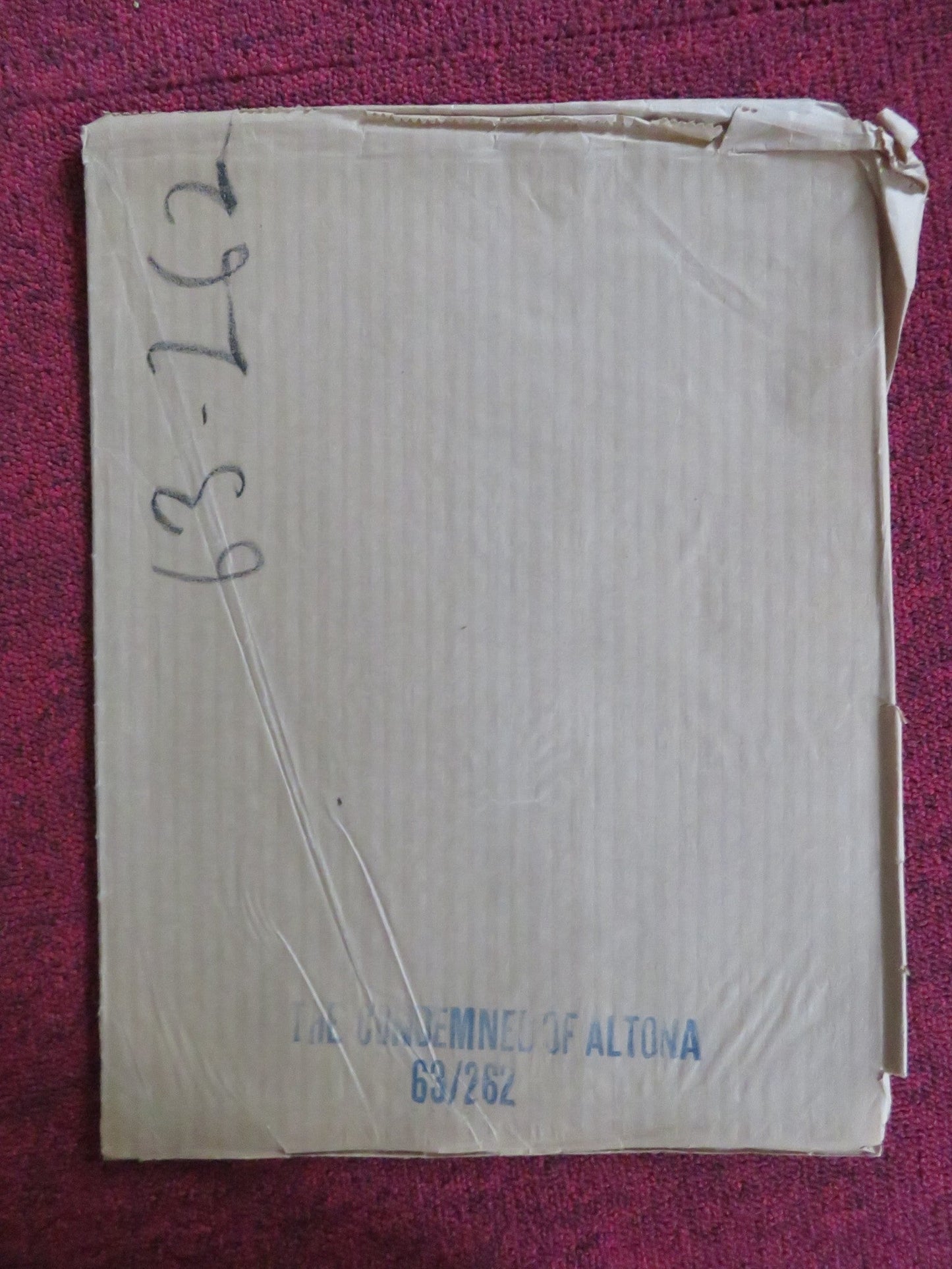 THE CONDEMNED OF ALTONA US LOBBY CARD FULL SET SOPHIA LOREN M. SCHELL 1963 Rendezvous Cinema Movie posters