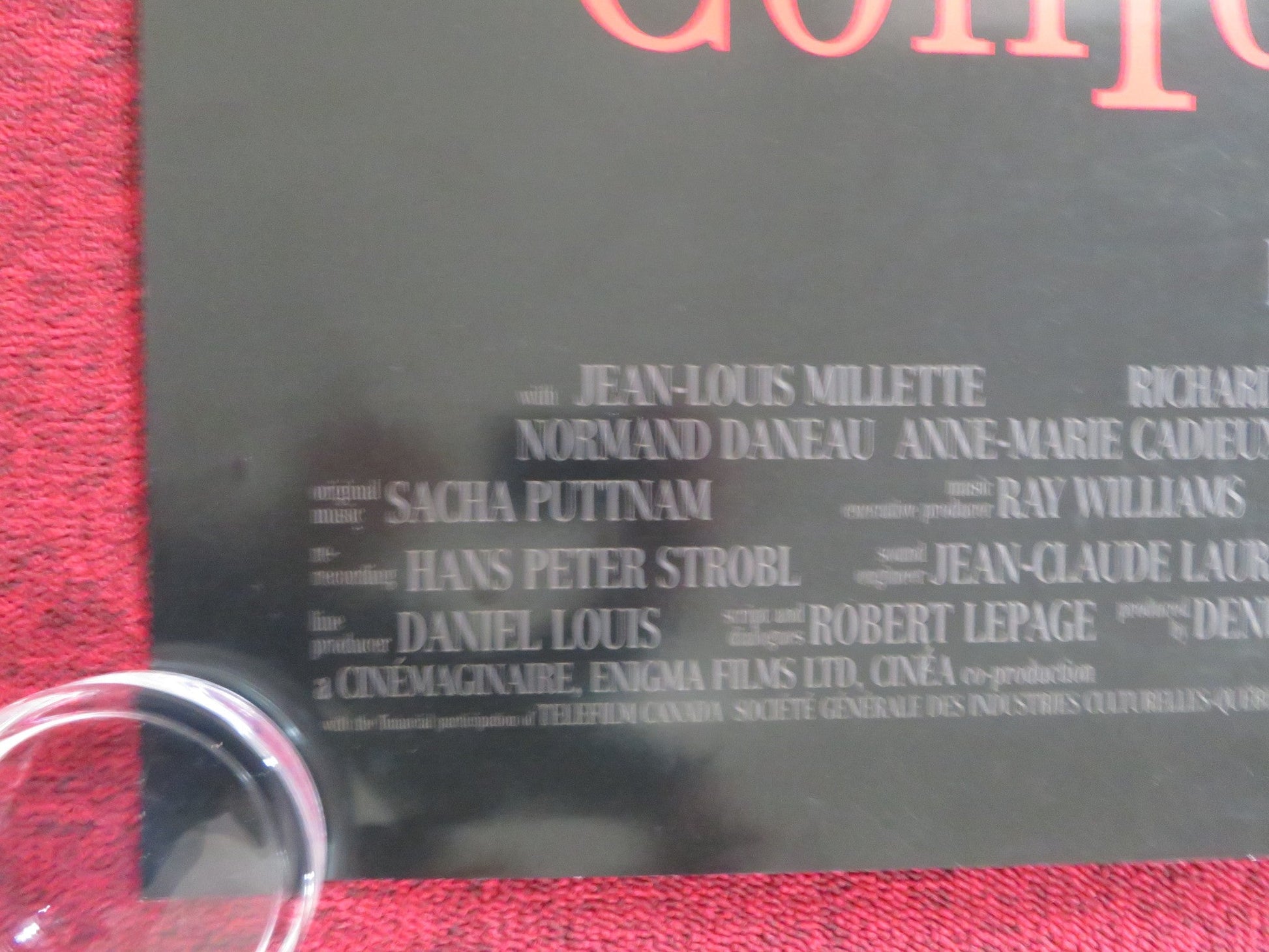 THE CONFESSIONAL US ONE SHEET ROLLED POSTER BLUTEAU SCOTT THOMAS 1995 Rendezvous Cinema Movie posters