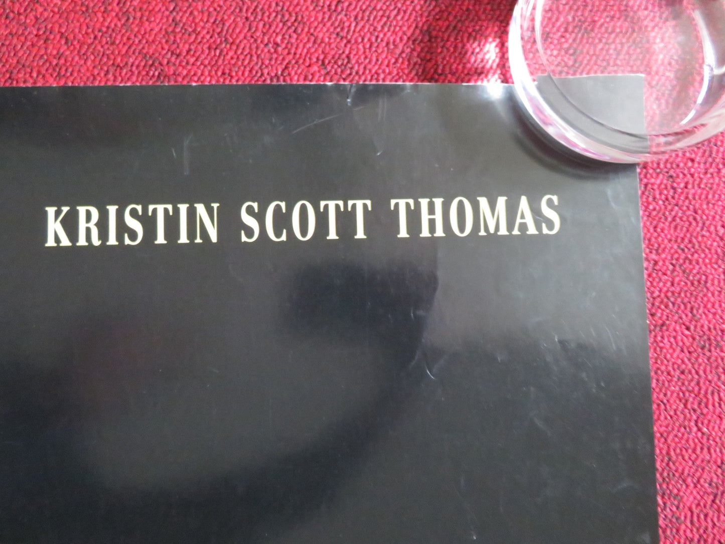 THE CONFESSIONAL US ONE SHEET ROLLED POSTER BLUTEAU SCOTT THOMAS 1995 Rendezvous Cinema Movie posters