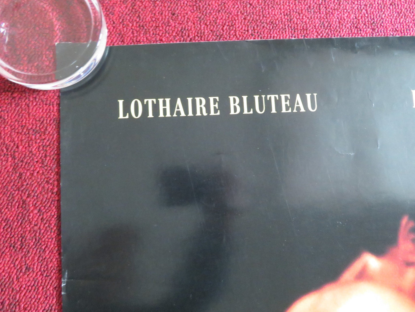 THE CONFESSIONAL US ONE SHEET ROLLED POSTER BLUTEAU SCOTT THOMAS 1995 Rendezvous Cinema Movie posters