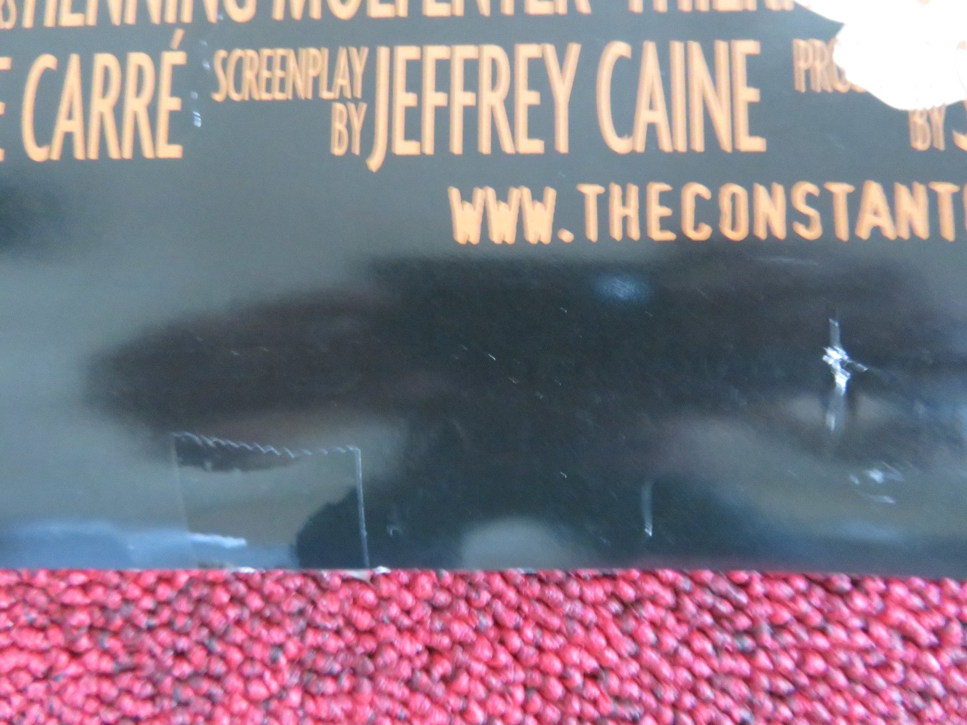 THE CONSTANT GARDENER US ONE SHEET ROLLED POSTER RALPH FIENNES RACHEL WEISZ 2005 Rendezvous Cinema Movie posters