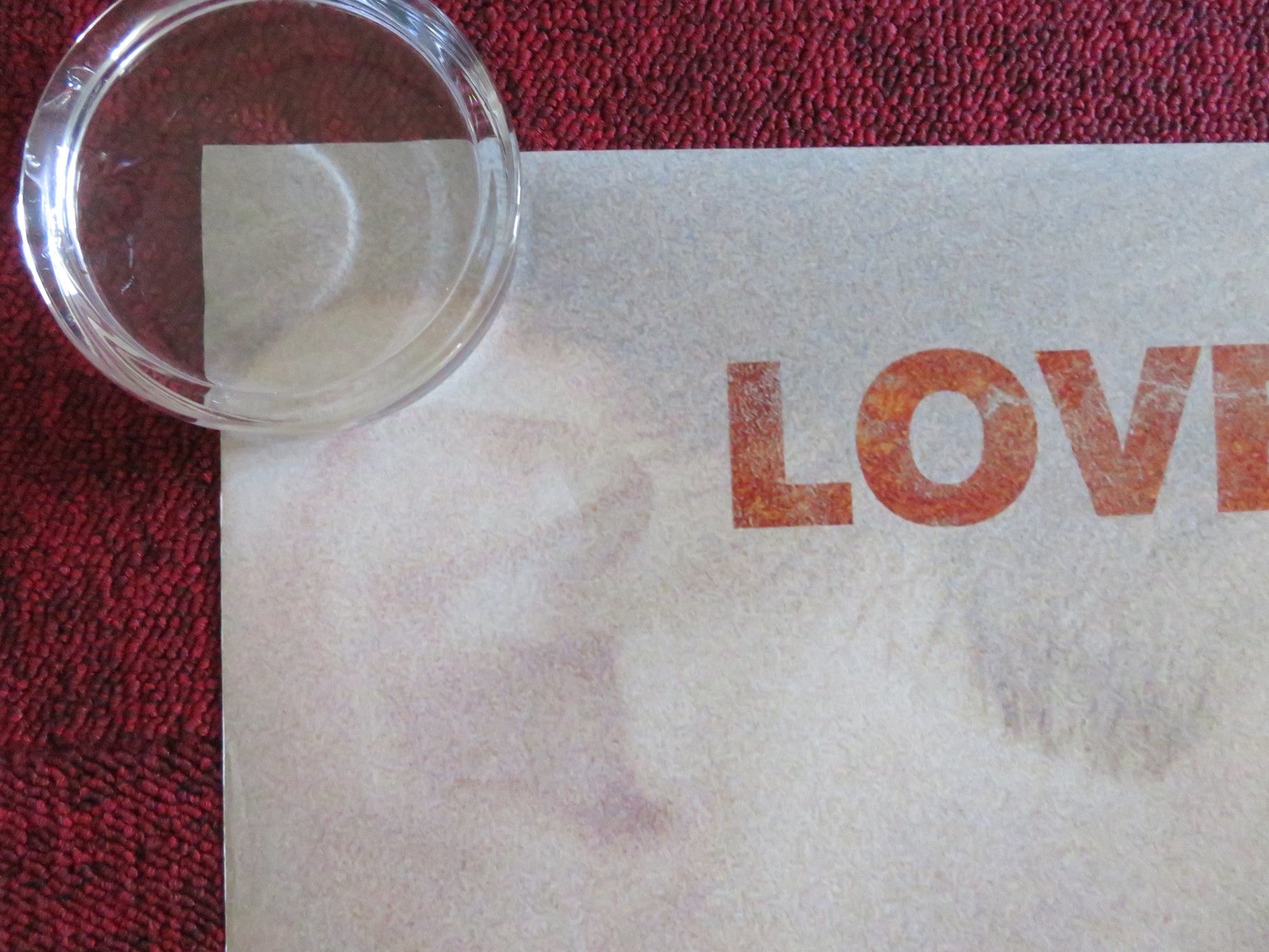 THE CONSTANT GARDENER US ONE SHEET ROLLED POSTER RALPH FIENNES RACHEL WEISZ 2005 Rendezvous Cinema Movie posters