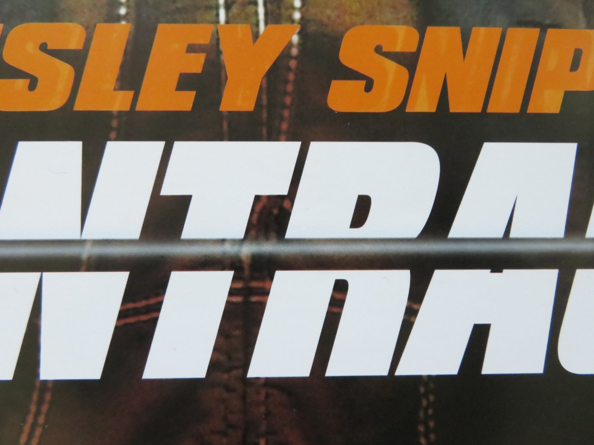 THE CONTRACTOR VHS VIDEO POSTER WESLEY SNIPES LENA HEADEY 2007 Rendezvous Cinema Movie posters