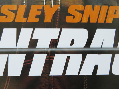 THE CONTRACTOR VHS VIDEO POSTER WESLEY SNIPES LENA HEADEY 2007 Rendezvous Cinema Movie posters