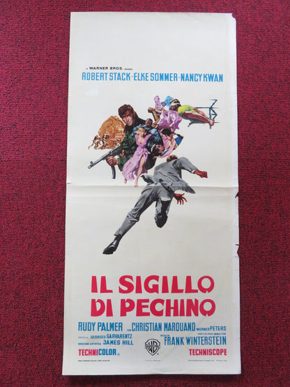 THE CORRUPT ONES ITALIAN LOCANDINA POSTER ROBERT STACK ELKE SOMMER 1967 Rendezvous Cinema Movie posters