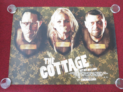 The Cottage UK Quad Rolled Poster Andy Serkis Reece Shearsmith 2008 Movie posters