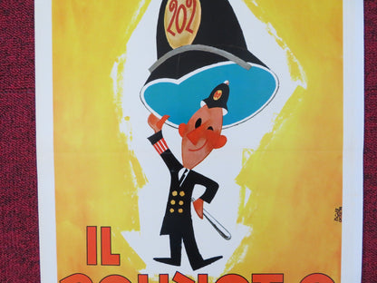 THE COUNTERFEIT CONSTABLE ITALIAN LOCANDINA POSTER ROBERT DHERY DIANA DORS 1965 Rendezvous Cinema Movie posters