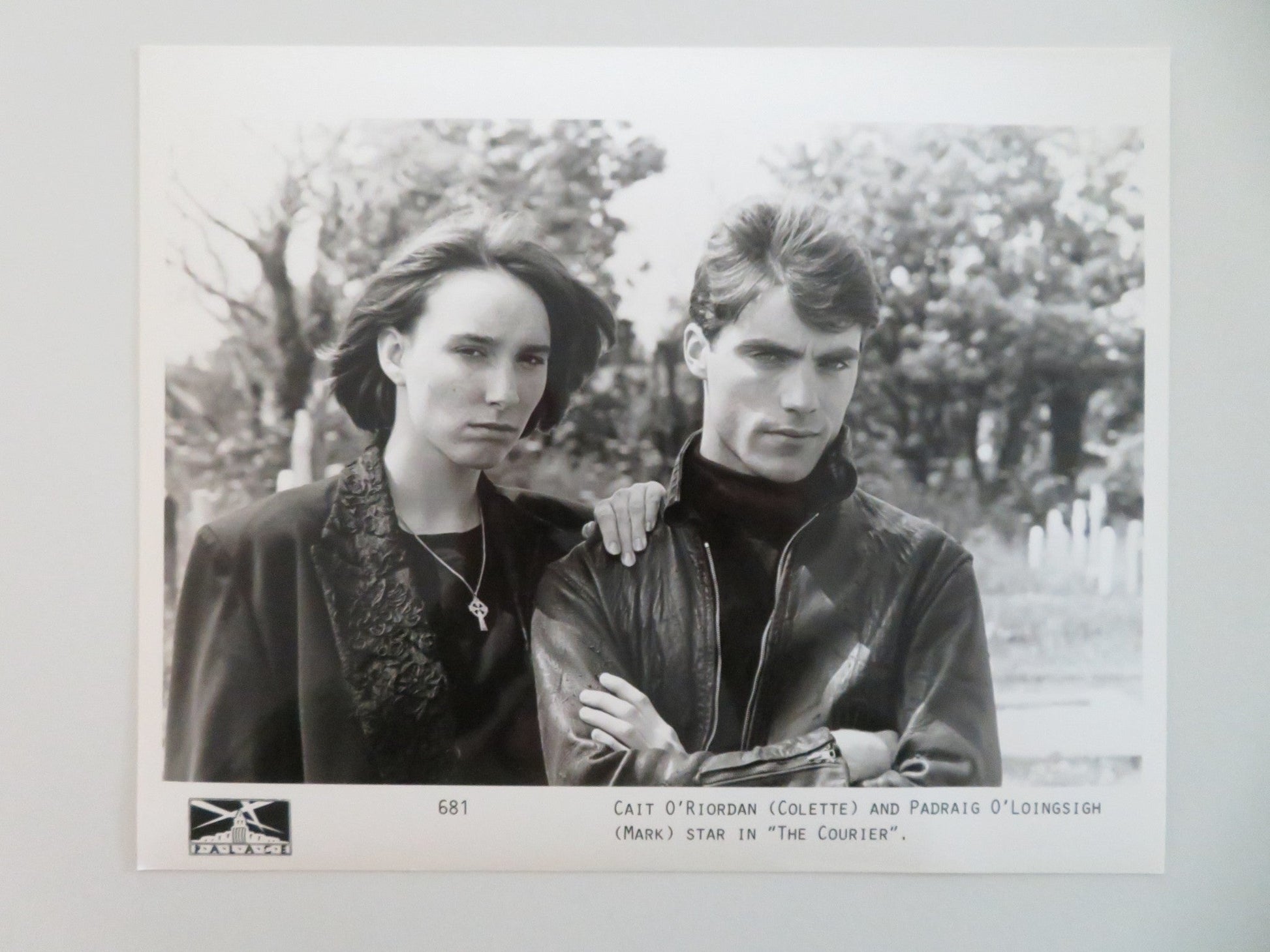 THE COURIER MOVIE STILL PHOTO LOT OF 6 GABRIEL BYRNE PADRAIG O'LOINSIGH 1988 Movie posters